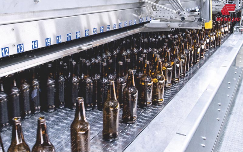 cadenas para lavadoras de botellas