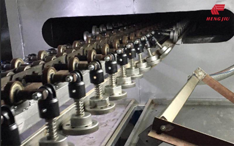 cadena para línea de producción de guantes