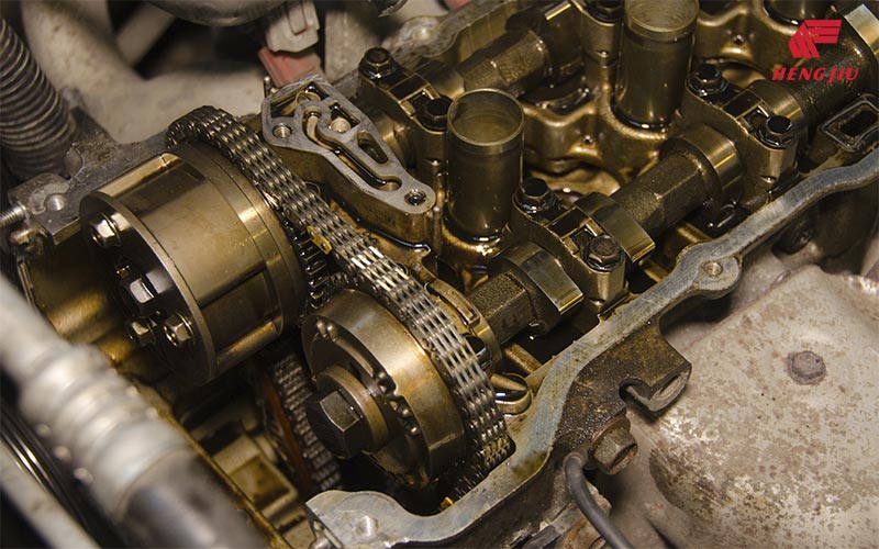 cadena dentada, cadena para motor