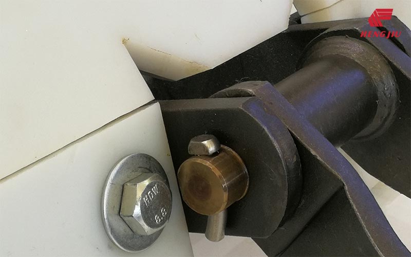 cadenas de placas dobladas para aceites