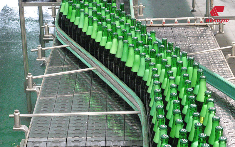Cadenas de Topo Plano para Botellas de Vidrio